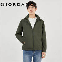 Giordanoผู้ชาย สีทึบสามารถซ่อนหมวกตาข่ายเสื้อกันลมแจ็คเก็ต Free Shipping 13072827