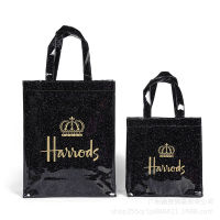 G Black Crown Shoulder Bag Waterproof Pvc Handbag Mummy Bag Lunch Bag Office Worker Commuter Bag Gift Bag