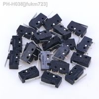 12/20pcs Micro Limit Switch Momentary Push Button Switch 5A 125 250VAC 3 Long Hinge Lever Electric Door Micro Switch Endstop