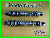 HONDA NOVA S REAR SHOCK SET "CHROME"  #โช๊คหลัง Nova S โครเมี่ยม สินค้าคุณภาพดี