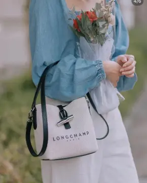 Longchamp, Bags, Longchamp Pouch Sky Blue Nwt