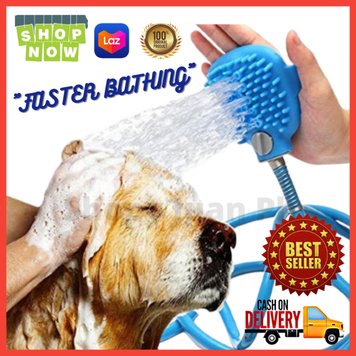 100 ORIGINAL Pet Shower Hose Bathing Tool/Pet Bathing Tool for Faster Pet Bathing Combines your