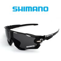 SHIMANO แว่นตากันแดดกีฬาโพลาไรซ์สำหรับผู้ชายกรอบรูปสำหรับผู้หญิงกีฬาขี่จักรยานตกปลาป้องกัน UV400