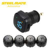 Steelmate Profesional TPMS TP-76 Tire Pressure Monitoring System LED External Sensors Car Accessories