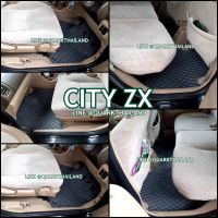 พรมกระดุม CITY ZX พรมรถยนต์ ตรงรุ่น เต็มคัน พร้อมส่งทุกสี