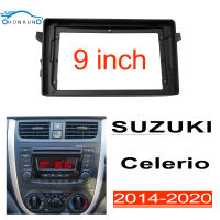 Honxun หน้ากากกรอบวิทยุเหมาะสำหรับ SUZUKI Celerio 2014-2020 สามารถติดตั้งหน้าจอสัมผัส Android 9 นิ้วได้