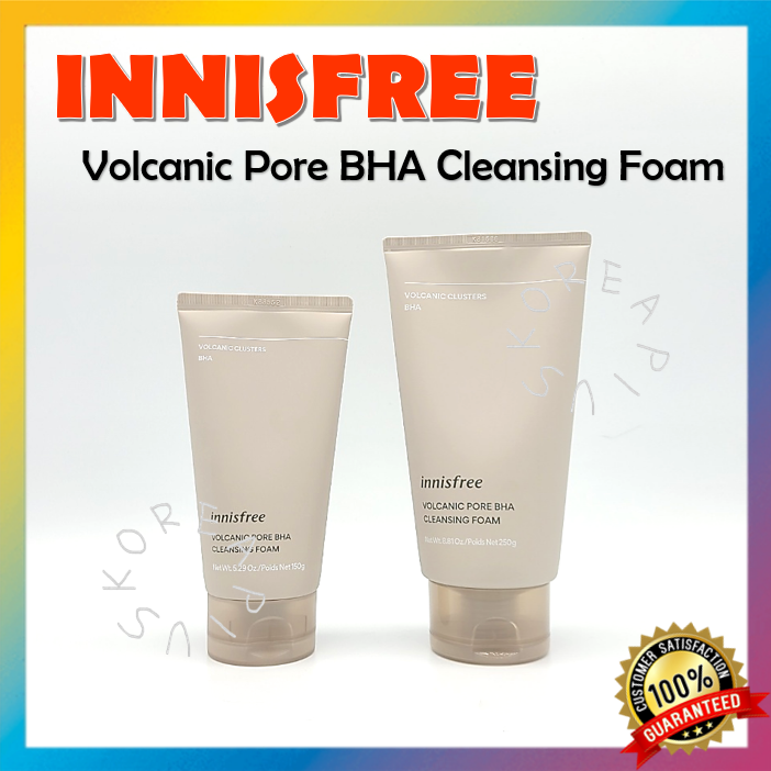 [INNISFREE] Volcanic Pore BHA Cleansing Foam 150g/ 250g | Lazada PH