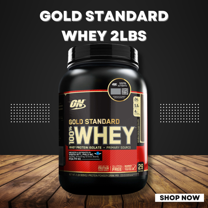 Optimum Nutrition Gold Standard Whey Protein Isolate Primary Source Protein Powdered Drink Mix