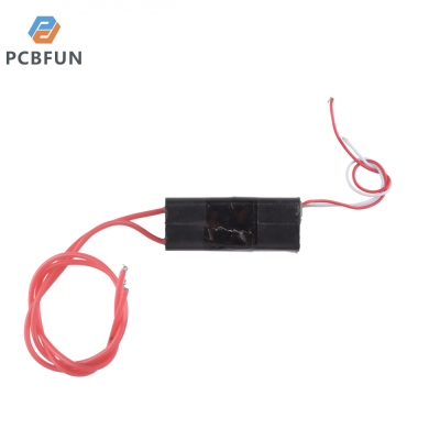 pcbfun อินเวอร์เตอร์เครื่องกำเนิดไฟฟ้าพัลส์แรงดันไฟฟ้าสูง3.6V/4.8V โมดูลจุดระเบิด40 KV-50 KV ไฟฟ้ากระแสสลับโมดูลขดลวดตัวจุดระเบิดเตาอบแรงดันสูง