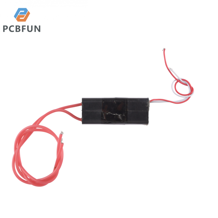 pcbfun-อินเวอร์เตอร์เครื่องกำเนิดไฟฟ้าพัลส์แรงดันไฟฟ้าสูง3-6v-4-8v-โมดูลจุดระเบิด40-kv-50-kv-ไฟฟ้ากระแสสลับโมดูลขดลวดตัวจุดระเบิดเตาอบแรงดันสูง