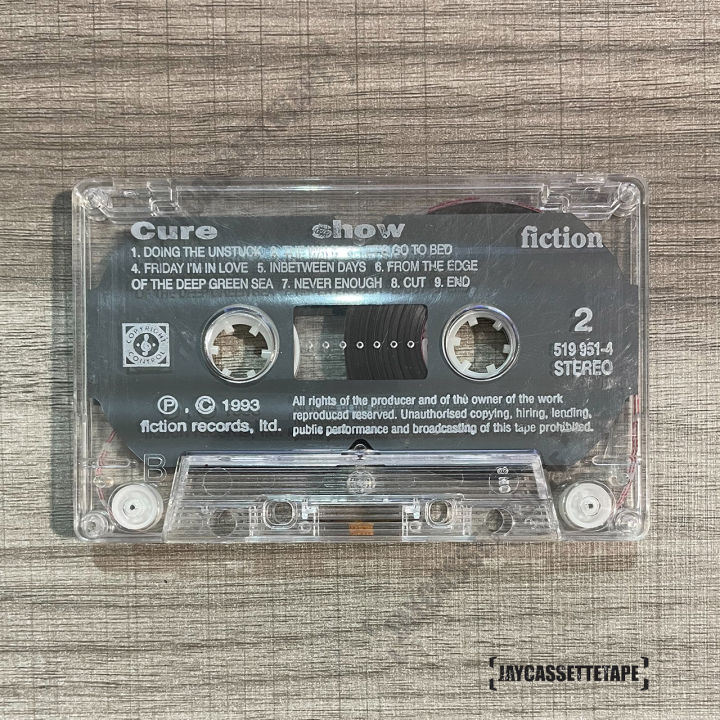 cure-show-เทปเพลง-เทปคาสเซ็ต-เทปคาสเซ็ท-cassette-tape-เทปเพลงสากล
