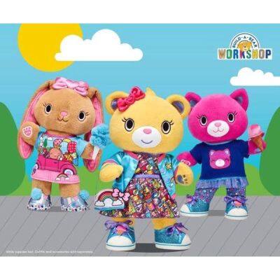 ตุ๊กตาหมีบิ้วอะแบร์ กาบุ Kabu Series 🤎💛💖 รุ่นนี้ ขนนุ่มมาก ⭐️Build-A-Bear Workshop⭐️ สินค้ามือสองจากอเมริกา