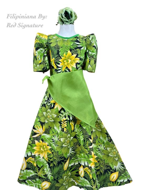 Filipiniana Costume for KIDS, 2-3 YEARS OLD, XS SIZE Modern Filipiniana ...