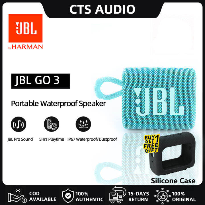 JBL GO 3 / GO3 Portable Wireless Bluetooth Speaker Waterproof Mini