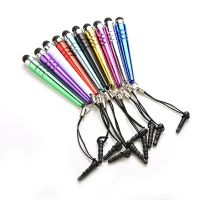 【cw】 10Pcs /lot Universal Long Capacitive Screen Touch Pen Stylus For Smart Cell Phones Tablets Pens With Dust Plugs