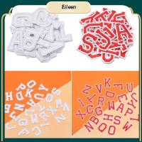 EILEEN 26Pcs งานฝีมือ หมวกตรา ผสม เตารีด สติ๊กเกอร์เสื้อผ้า แพทช์ตัวอักษร แพทช์ตัวอักษร ตัดเย็บเสื้อผ้า