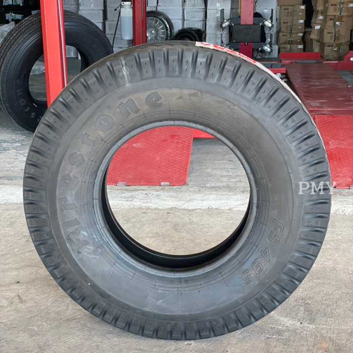 10-00-20-16pr-ยางรถบรรทุก-ยี่ห้อ-firestone-รุ่น-fs495-ดอกสร้อย-ล็อตผลิตปี22-ราคาต่อ1เส้น-รุ่นยอดนิยม-ทนทาน