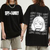 Anime Spy X Family Anya Forger Double Sided Tshirts Men Tshirt T Shirt Gildan