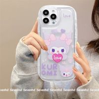 เคสโทรศัพท์มือถือแบบนิ่ม ใส ลายการ์ตูนคุโรมิน่ารัก สําหรับ iPhone 14 13 12 Xs Xr X 7 8 6 6s