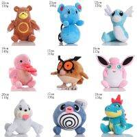 16-24Cm TAKARA TOMY Pokemon Lickitung Polibag Ursoring Wiggytuff Dratini Dewgong Azurill Croconaw Mainan Lembut Hadiah Boneka Kartun