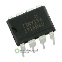 Support-Cod 1ชิ้น ATTINY13A-PU DIP-8 ATTINY13 ATTINY13-PU DIP8 ATTINY13A ATTINY13 ATTINY13V-10PU 13A-PU