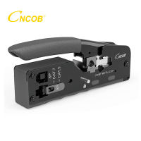 CNCOB Rj45เคเบิ้ลเครื่องมือการจีบ C Rimper Rj-45อีเธอร์เน็ตเครือข่ายคีม RJ11 Rj12 Cat5 Cat7 Cat8ลวด S Tripper หนีบ