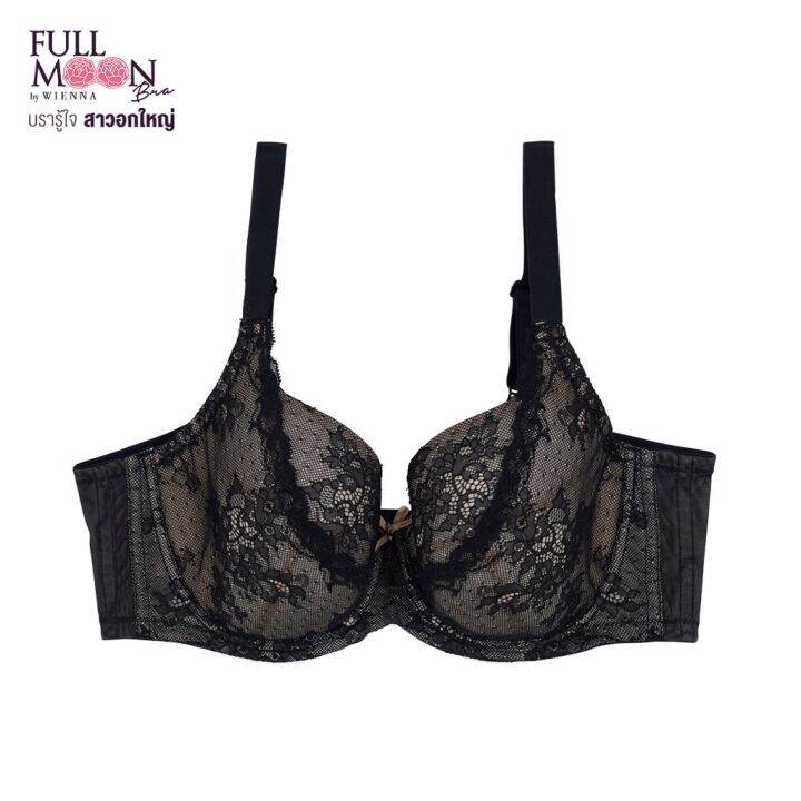 wienna-full-moon-bra-บรารู้ใจ-สาวอกใหญ่-บราคัพใหญ่-nb43301-ชุดชั้นใน-มีโครง-ลูกไม้แดงซับเนื้อ-ลูกไม้ดำซับเนื้อ-ลูกไม้ดำซับฟ้า