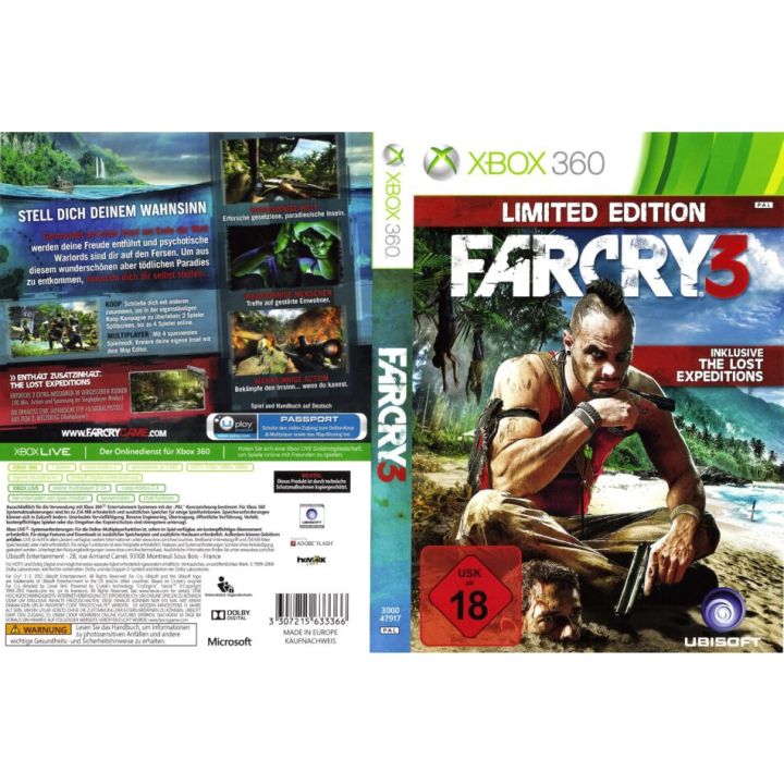 far-cry-ภาค-1-4-ฟาคาย-xbox360-แผ่นเกม-เอ็กบ็อกซ์