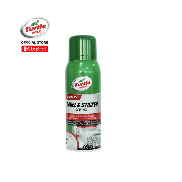 Turtle Wax Label & Sticker Remover Spray 10 oz เทอร์เทิ่ลแว็กซ์ สเปรย์