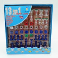 13 in 1 เกมกระดาน หมากรุกหมากฮอต รหัส B-034