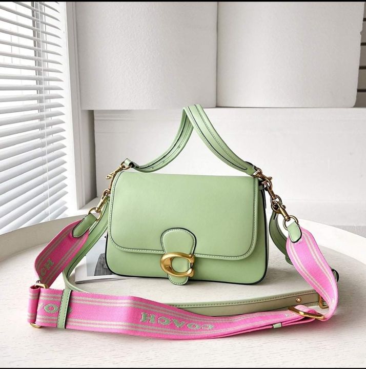 Coach C9804 Soft Tabby Shoulder Bag in Pale Pistachio Smooth Leather ...