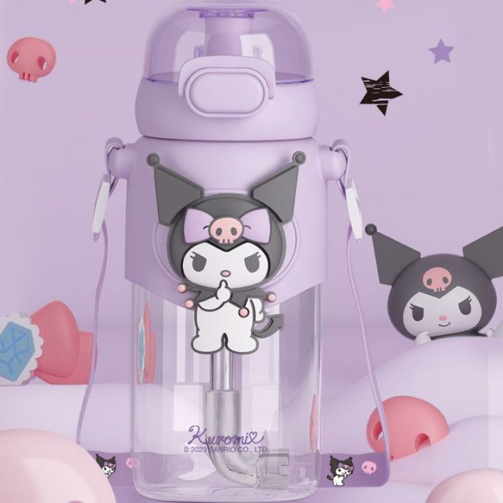 Cawan air kanak-kanak comel Sanrio anime Kuromi Cinnamoroll cawan gadis ...