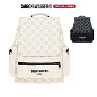 Balo SAIGON SWAGGER Versatile Checked Backpack Ngăn Chống Sốc Lap 16inch thumbnail