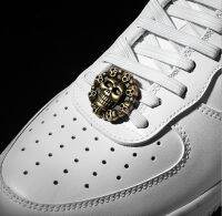 New Arrival Skull Head Metal Shoelace Buckle Punk Style Vintage Shoes Accesorries