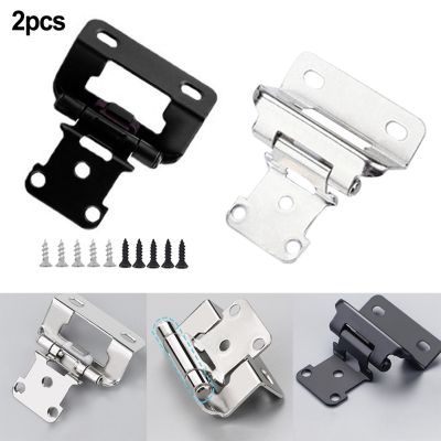 【YP】 2PCS Closing Cabinet Hinge Cupboard Multifunction Desk Soft Close Overlay Hinges Doors Hardware