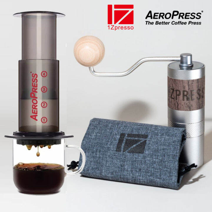 1Zpresso Q2S Manual Portable Coffee Grinder with FREE Travel Pouch