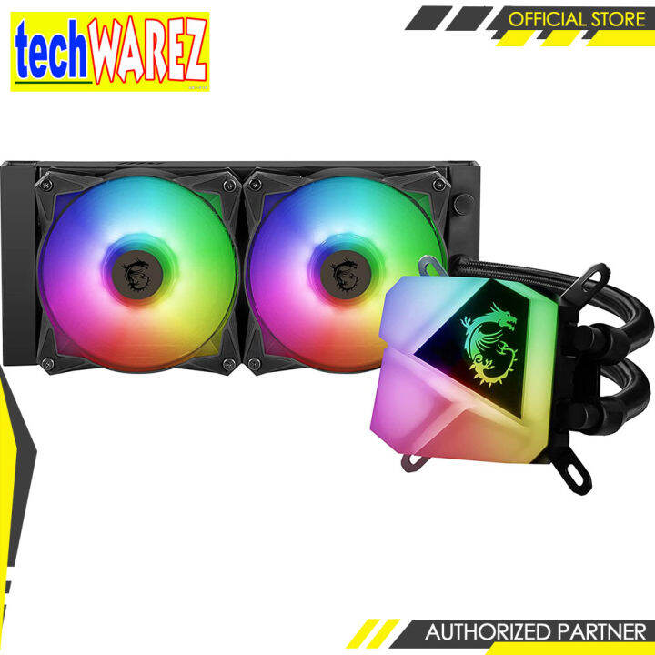 MSI MAG Core Liquid C240 240mm AIO Liquid CPU Cooler LGA 1700 Ready