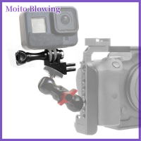 Moito อะแดปเตอร์ทิศทาง90องศา Elbow Mount กับ Thumb screw สำหรับ GoPro HERO 9/8/7/6