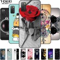 【CC】 20E 6125F Soft Silicone Wolf Marble Back Cover for 20Y 6156D Cases Fundas TCL20Y TCL20E 6.52