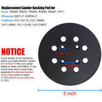 5นิ้ว Hook and LOOP sander backing Pad 125มม. สำหรับ RYOBI RS290,RS241,RS280,P411 FESTOOL sharpener CHAIN mototool