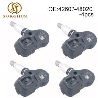 4PCS 42607 48020 Tire Pressure Sensor 433MHZ TPMS Fits For Toyota Land Cruiser For Prado C HR Camry For Le xus