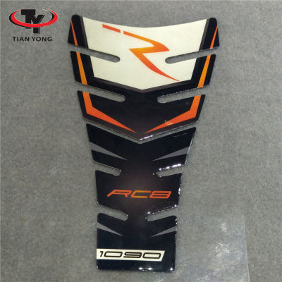High Quality Raised Fuel Tank Pad Sticker Gas Cap Pad 3D Reflective black Applique Protector Decal for KTM RC8 1090