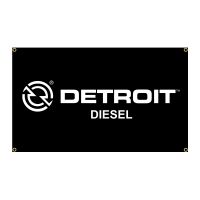 90x150cm Detroits Diesel Truck Flag Banner Decoration FLAGCORE