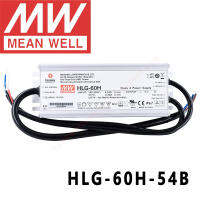 ต้นฉบับหมายถึงดี HLG-60H-54B สำหรับถนนสูงอ่าวเรือนกระจกที่จอดรถ Meanwell 60W แรงดันคงที่คงที่ในปัจจุบันนำไดร์เวอร์