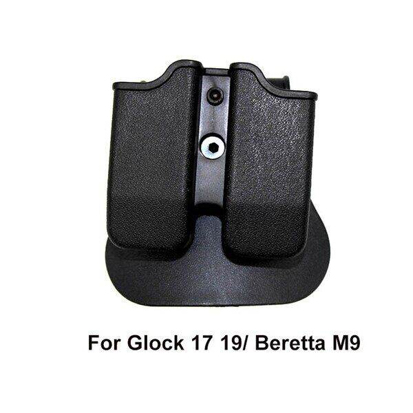 Tactical Magazine Pouches For Glock 17 19 Beretta M9 Colt 1911 9mm