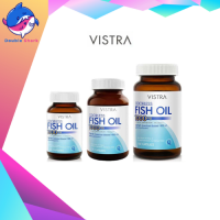 Vistra Odorless Fish Oil 1000mg วิสทร้า โอเดอร์เลส ฟิชออยด์ 1000 มก.สูตรไร้กลิ่นคาว 45s/75s/100s