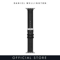 Daniel Wellington Smart Watch Leather Strap Sheffield Silver - DW Strap for Apple Watch