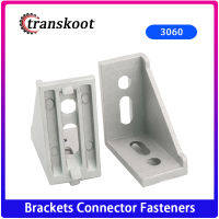 20pcs Corner Fitting Angle 30x60 Decorative Brackets Accessories L Connector Fasten connector for 3030 Aluminum profile