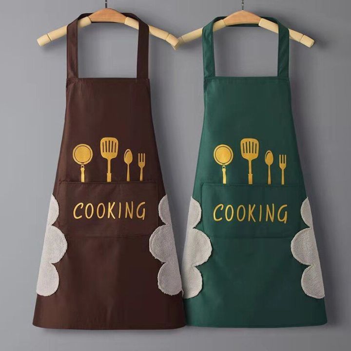 print-kitchen-apron-with-pocket-sleeveless-restaurant-waiter-chef-pinafore-cooking-baking-waterproof-oilproof-aprons-hand-wiping-aprons