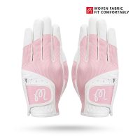 [South Korea] Malbon Golf s Womens Genuine Leather Wear-Resisting Sports Comfortable Fashion Golf Ball s Non-Slip Breathable# M01